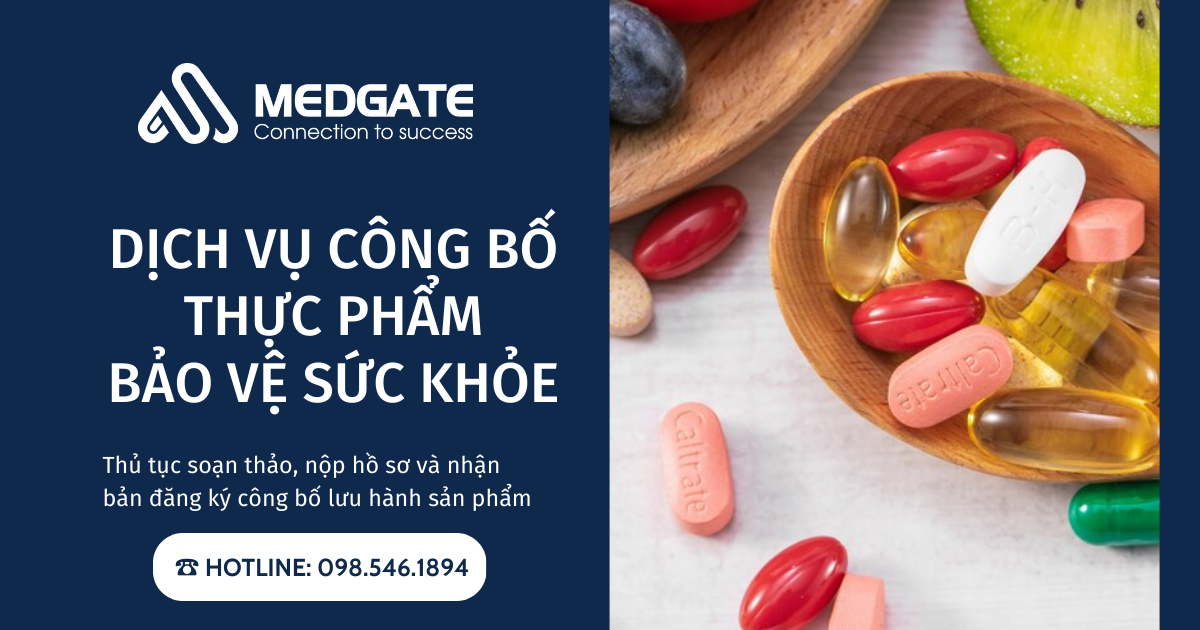 Dịch vụ công bố thực phẩm bảo vệ sức khỏe