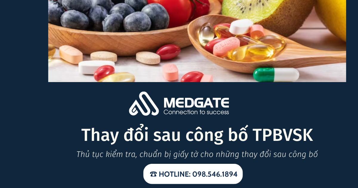 Medgate chuyên cung cấp dịch vụ thay đổi sau công bố TPBVSK