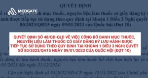 Quyết định số 48/QĐ-QLD ngày 23/01/2024